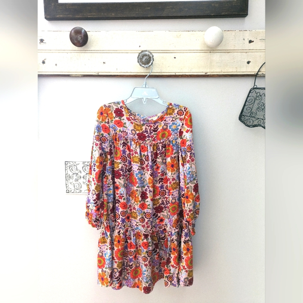 Little girls floral dress